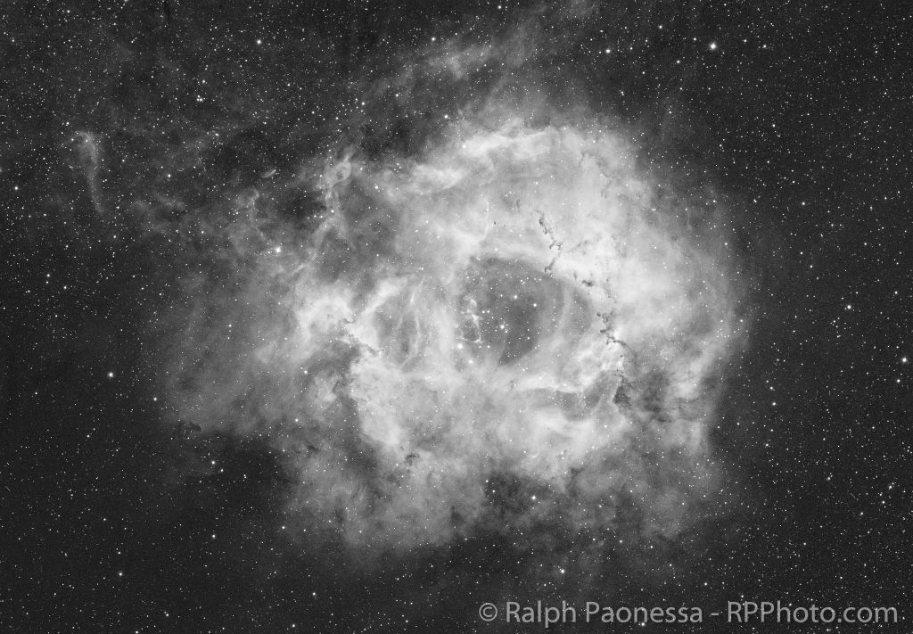Rosette Nebula in H-alpha